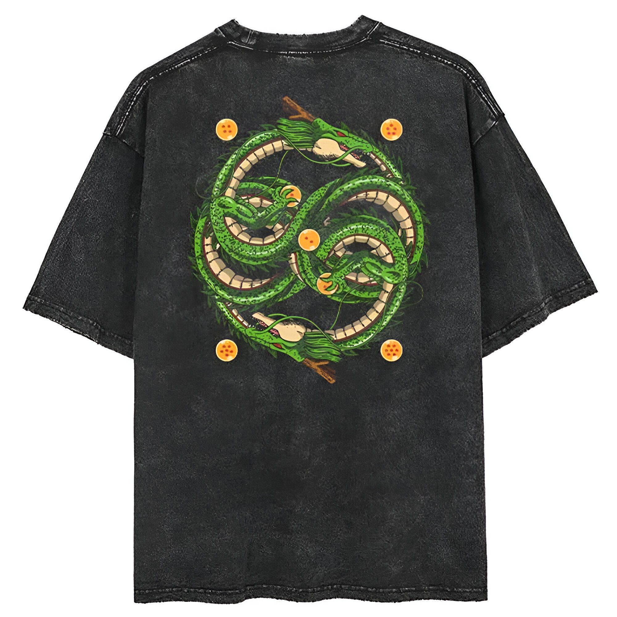 T-shirt oversize Shenron Dragon Ball, du S au 3XL