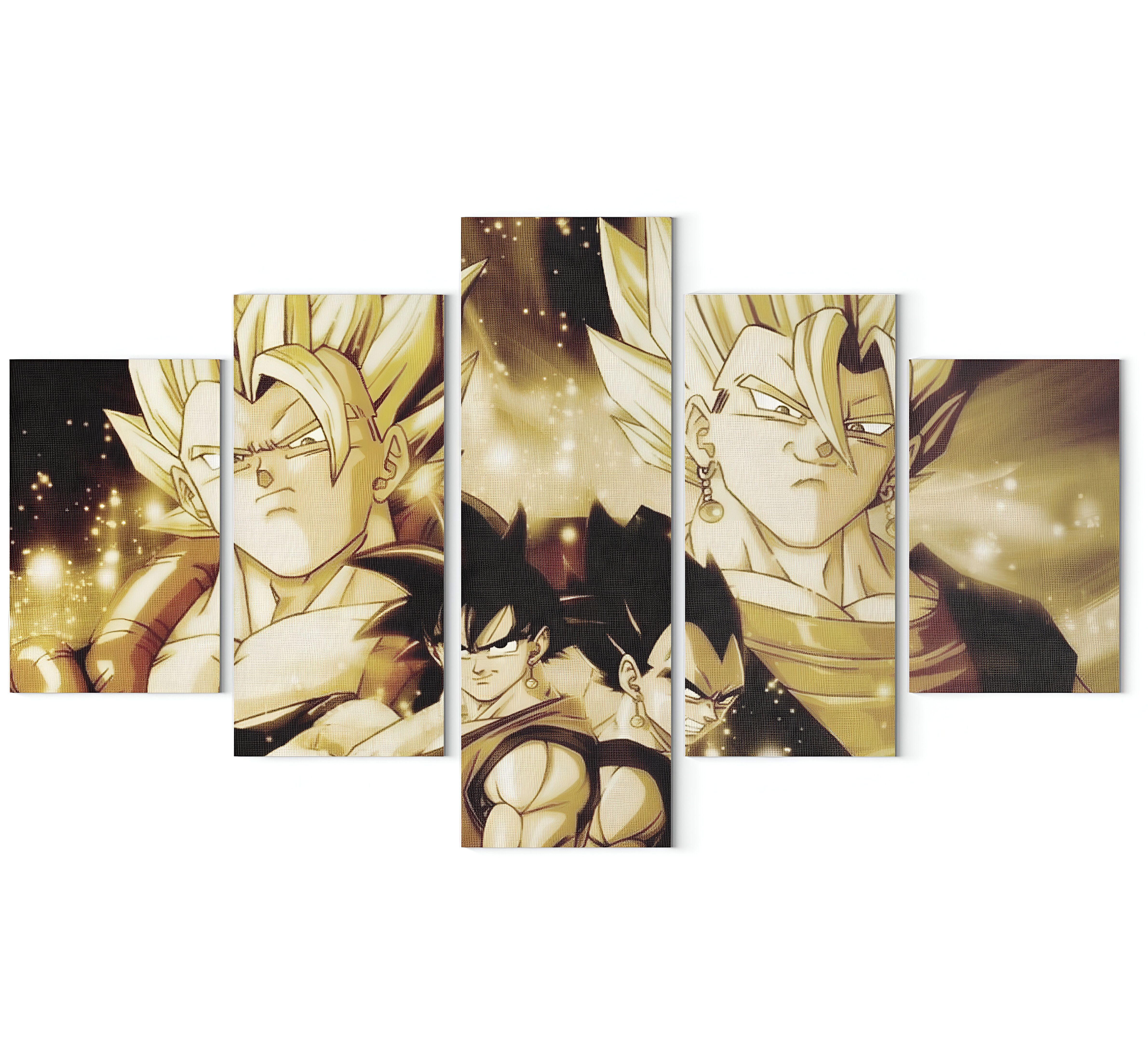 Tableau fusion de Goku et Vegeta Dragon Ball – Image 2