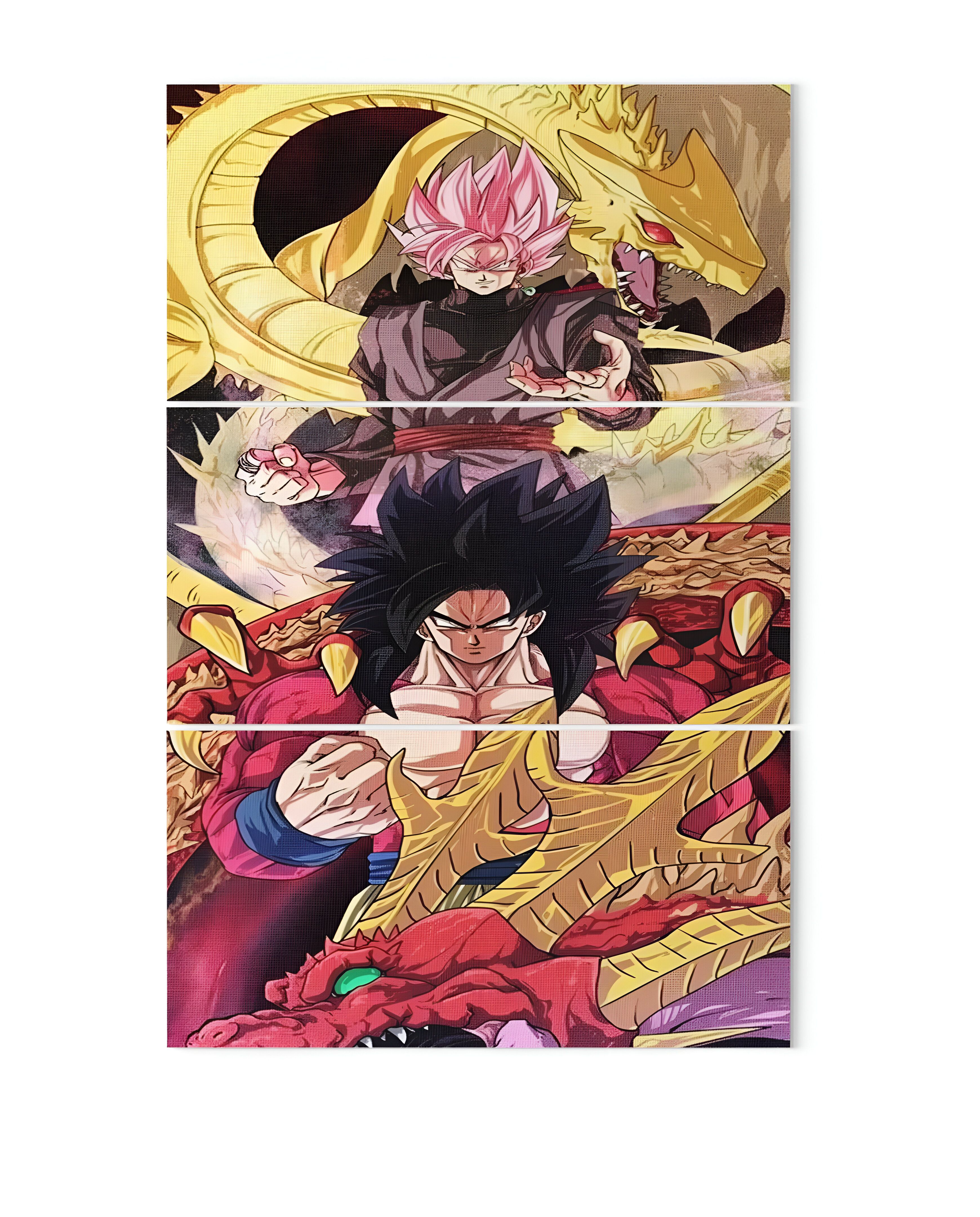 Triptyque Goku Rosé Dragon Ball GT – Image 2
