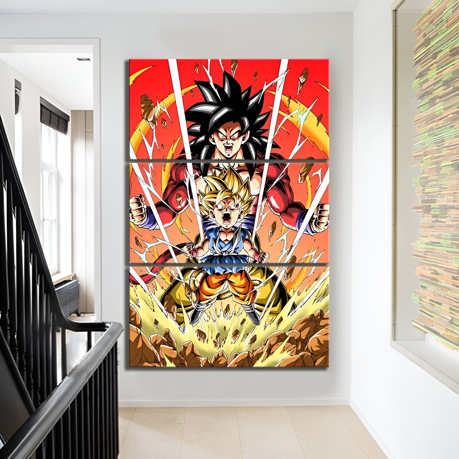 Tableau Goku Saiyan x3 Dragon Ball GT – Image 3