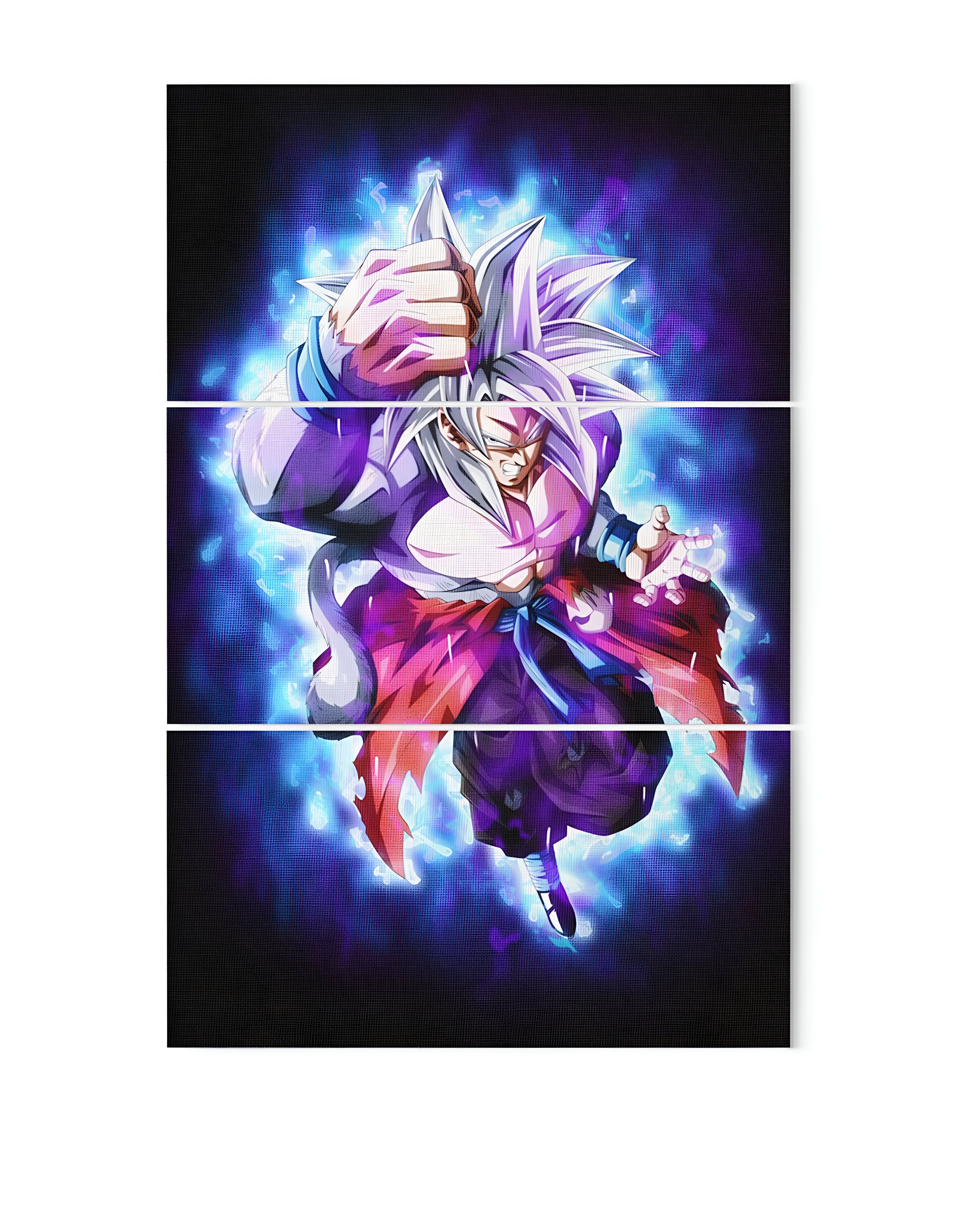 Tableau triptyque Goku SSJ5 Dragon Ball GT – Image 2