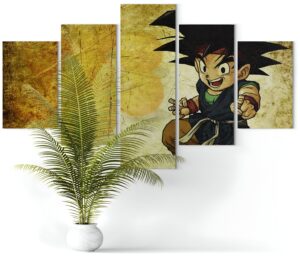 Petit tableau Dragon Ball avec Son Goku