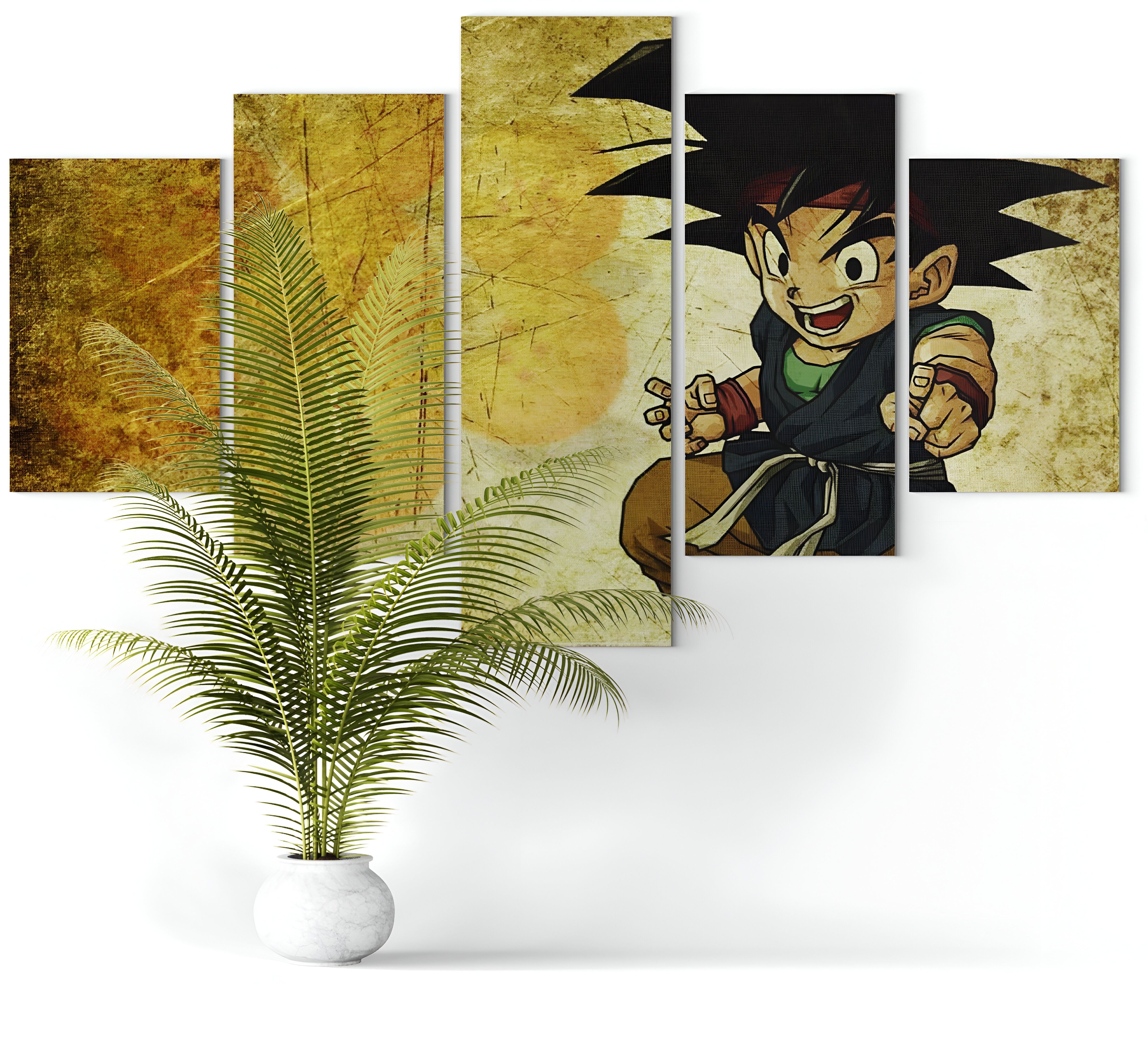 Petit tableau Dragon Ball avec Son Goku