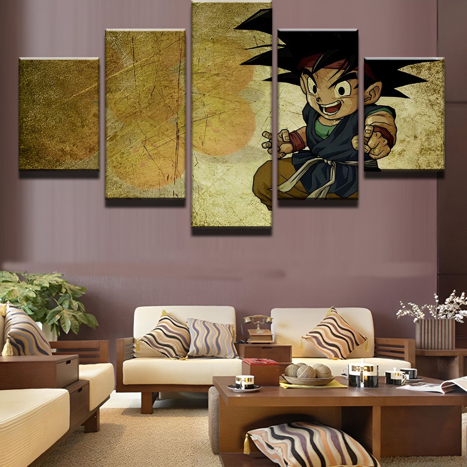 Petit tableau Dragon Ball avec Son Goku – Image 3