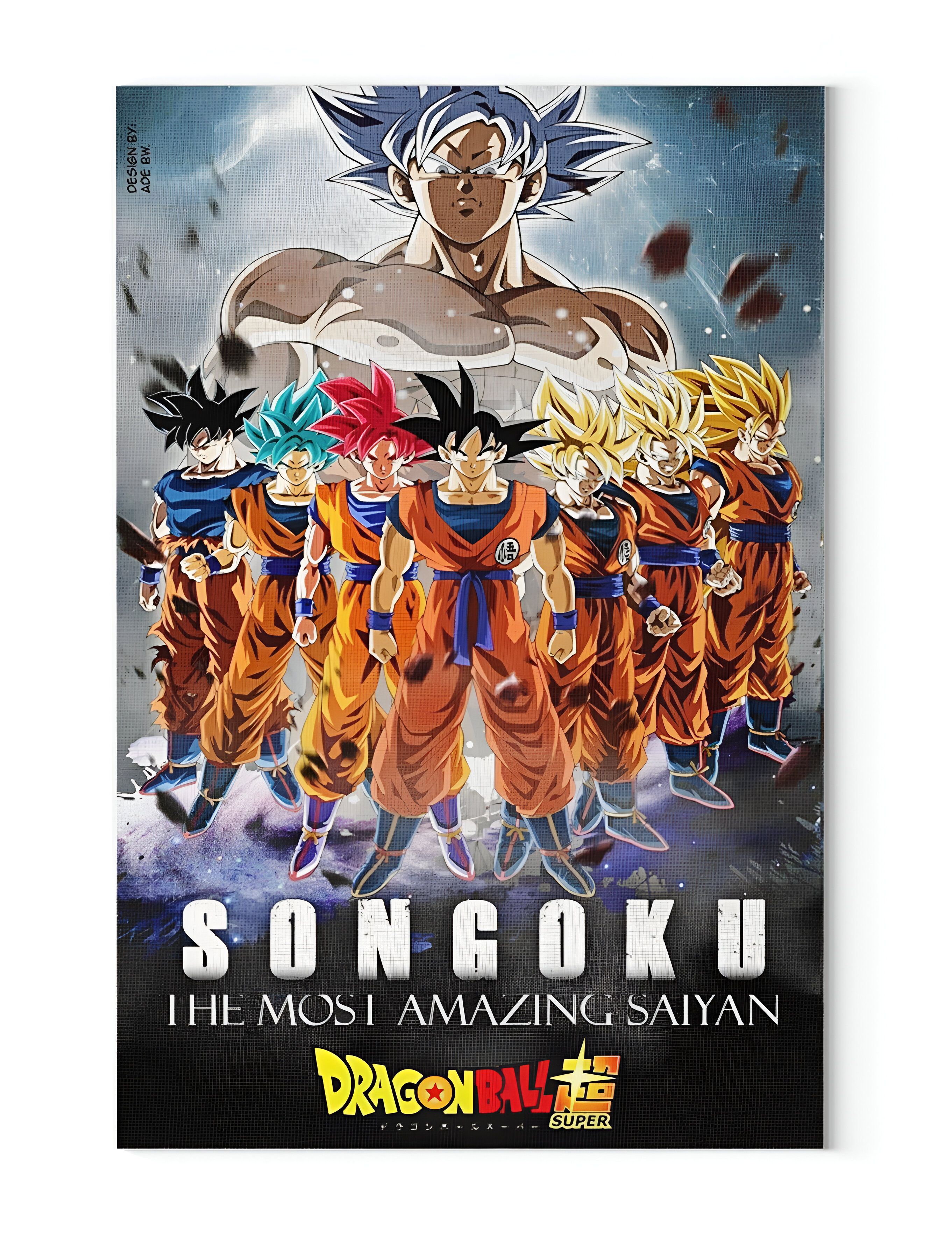 Tableau des formes Saiyan Dragon Ball Super – Image 2
