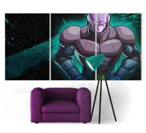Tableau Hit Dragon Ball Super en triptyque
