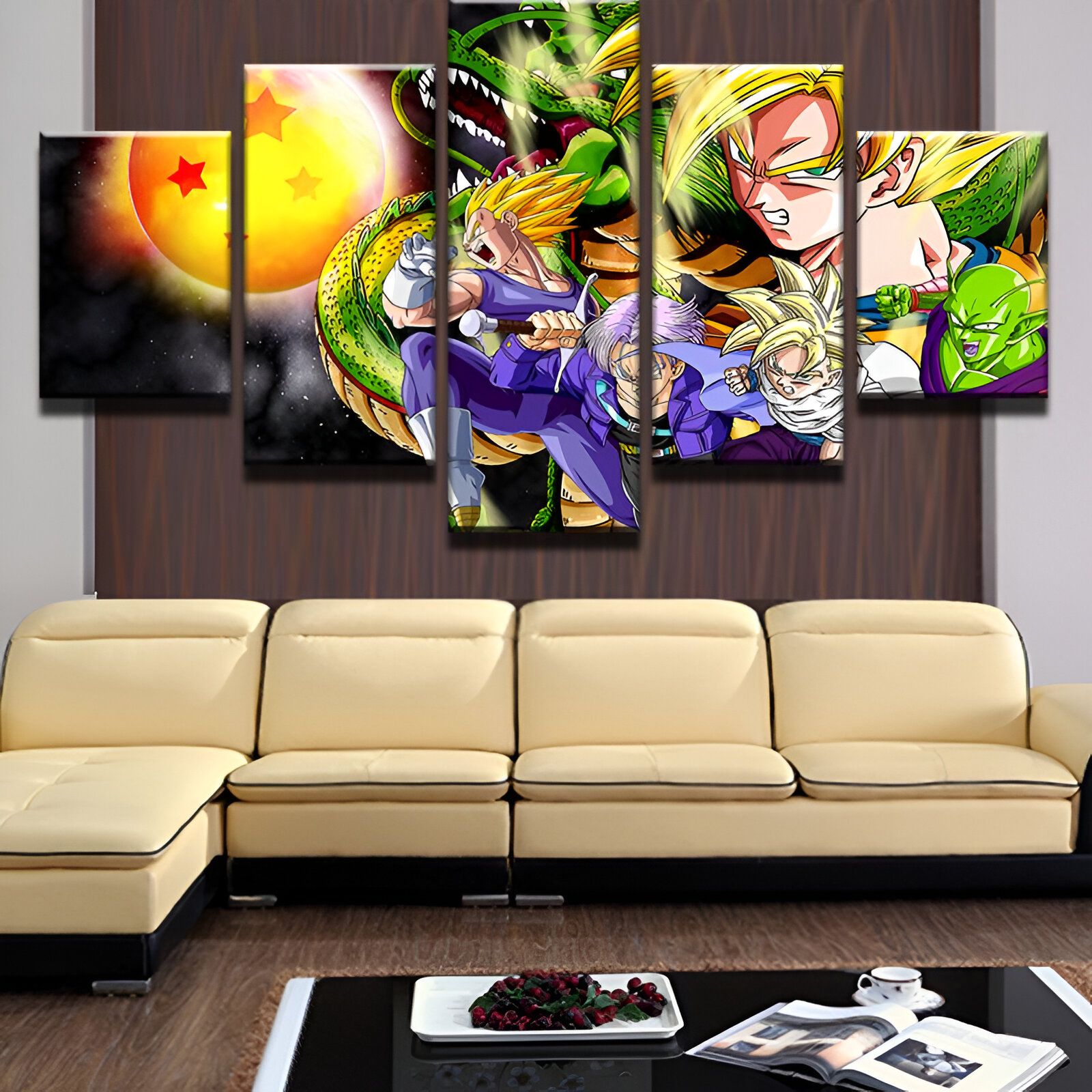 Tableau Dragon Ball Z avec Goku et Shenron – Image 3