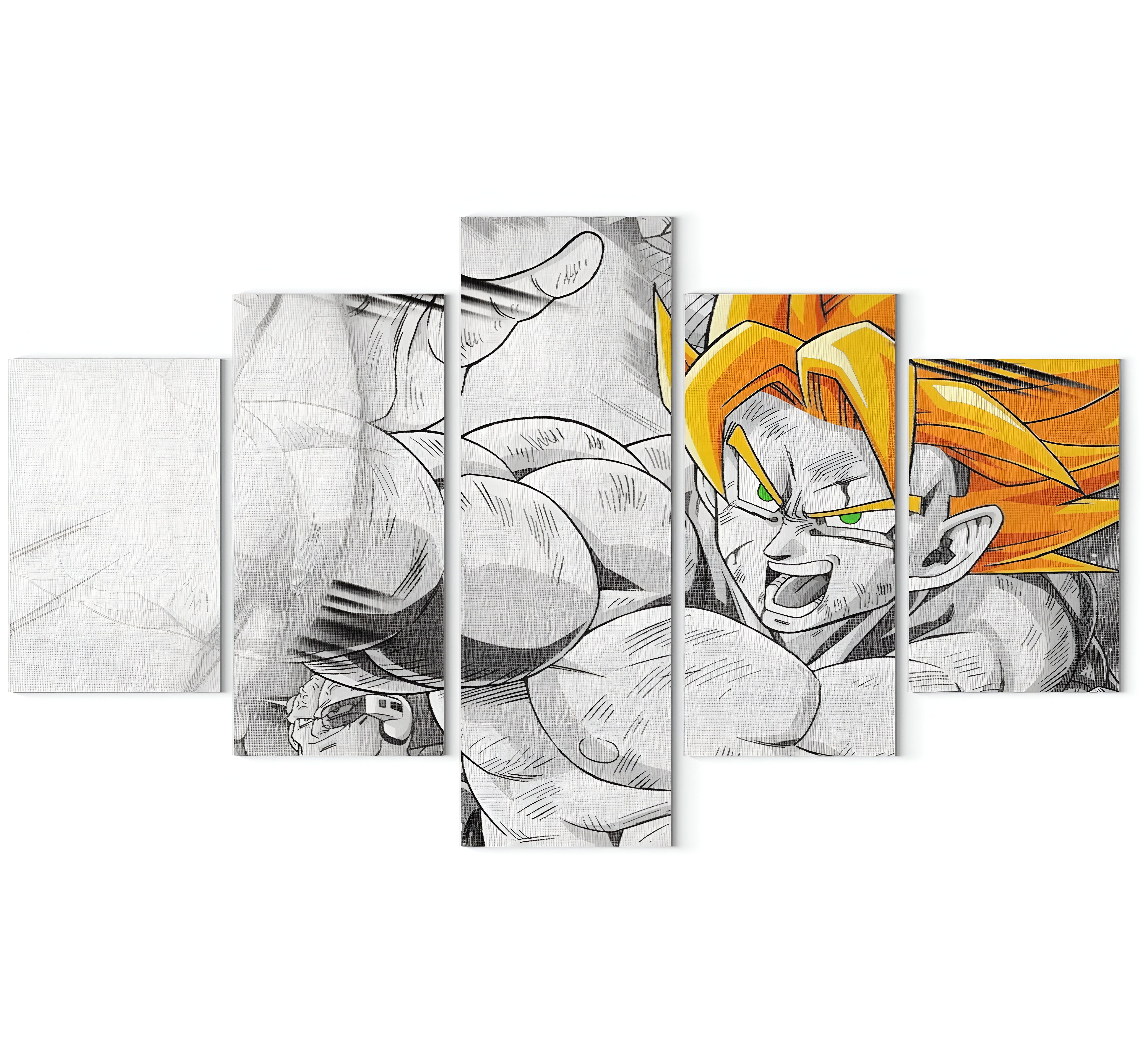 Tableau Goku Super Saiyan, déco murale Dragon Ball Z – Image 3