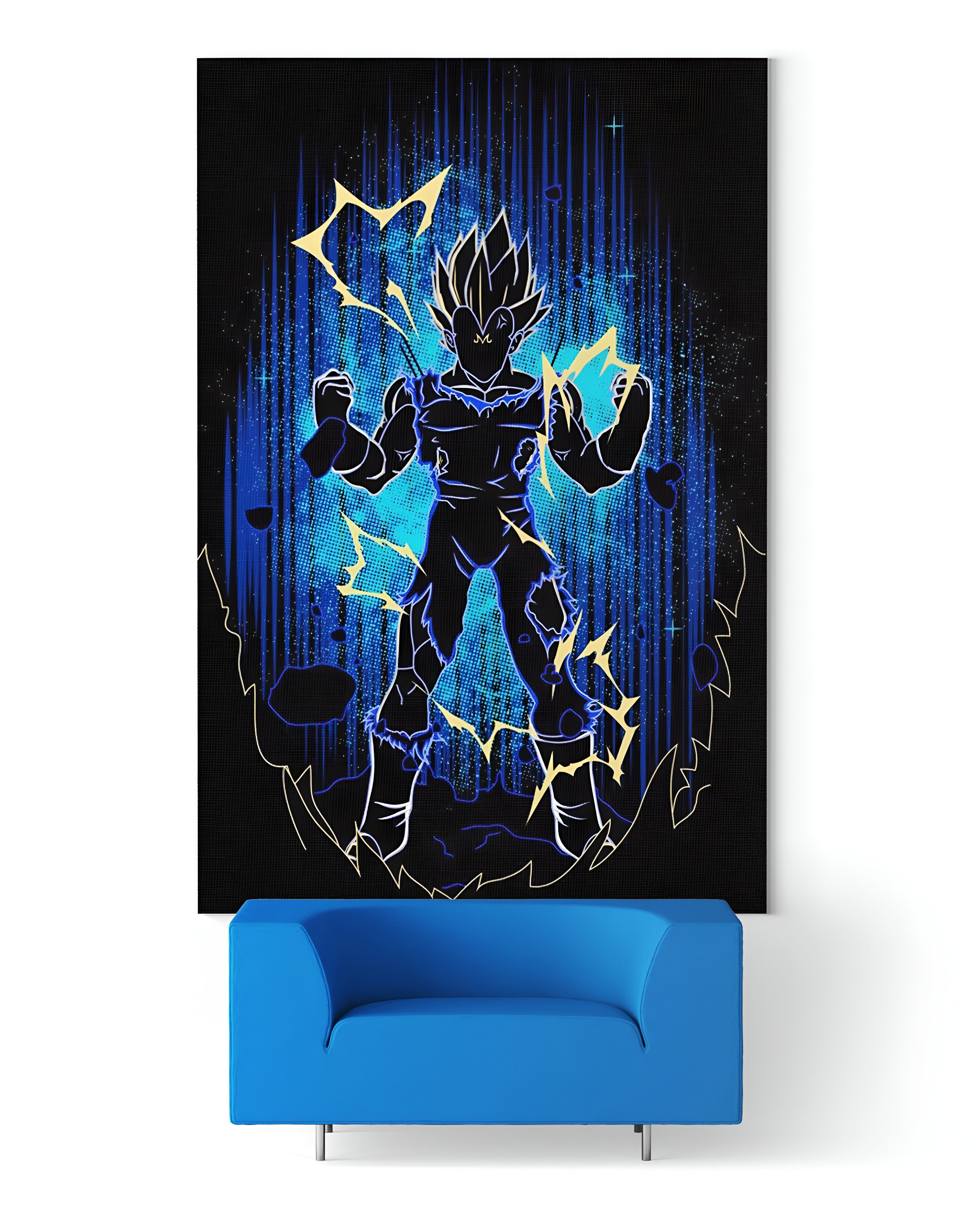 Vegeta SSJ2 en tableau Dragon Ball Z