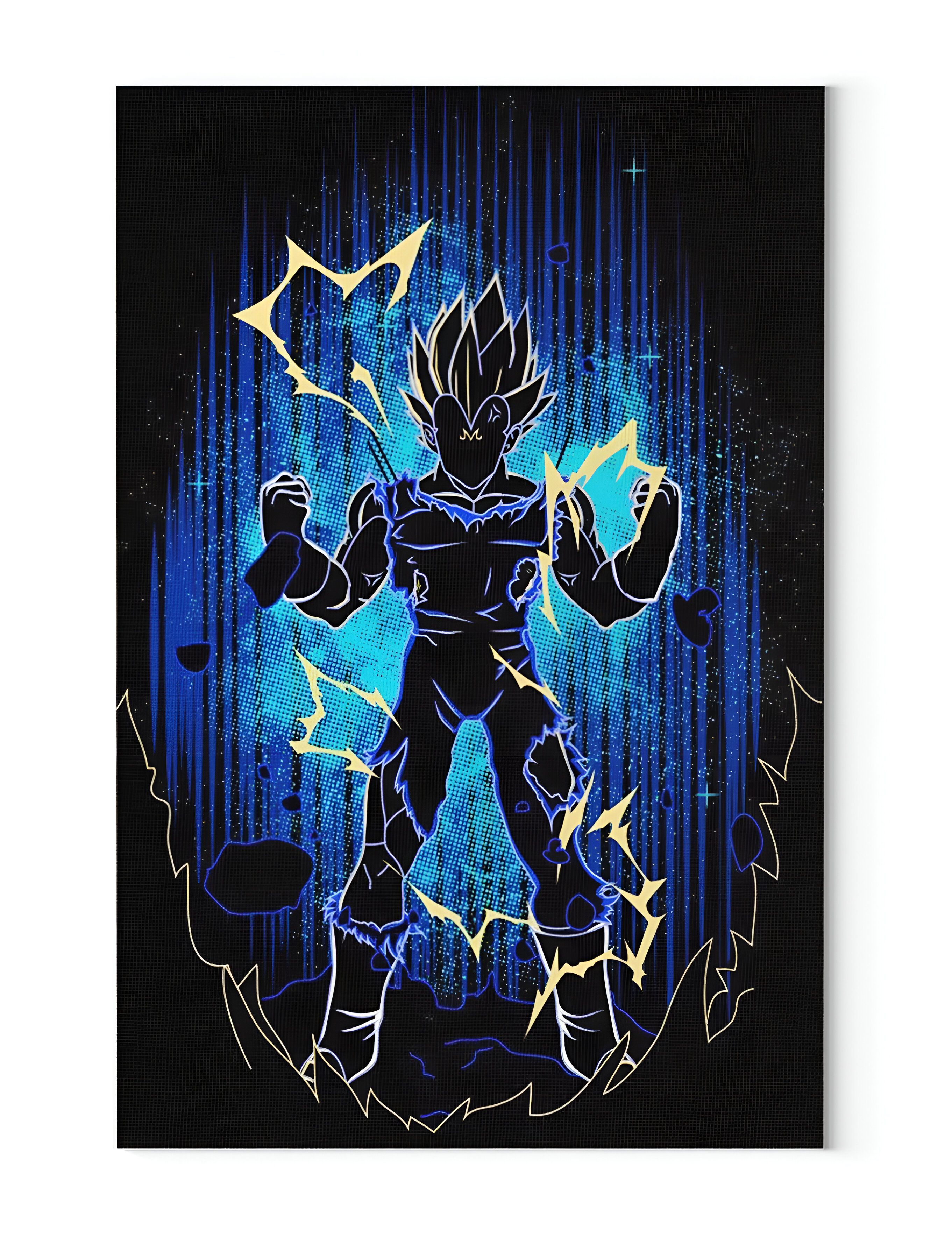 Vegeta SSJ2 en tableau Dragon Ball Z – Image 2