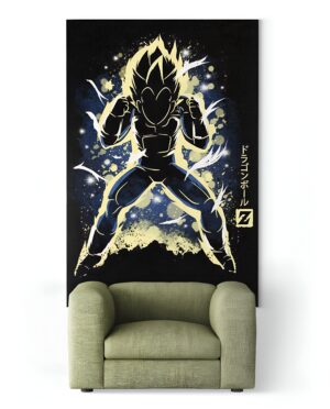 Tableau Vegeta Super Saiyan Dragon Ball Z