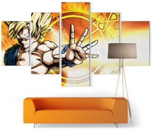 Tableau Xenoverse pour décoration murale Dragon Ball Z