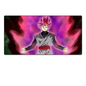 Dragon Ball - Tapis de souris Explosion Goku Rosé
