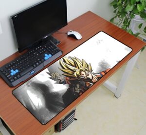 Tapis de souris XXL Dragon Ball Goku Super Saiyan