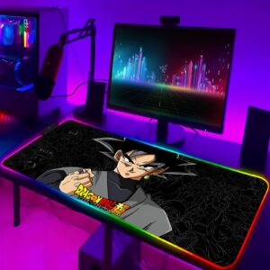Tapis de Souris RGB Dragon Ball Goku Black