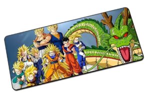 Tapis de souris grand format Team Saiyans Dragon Ball