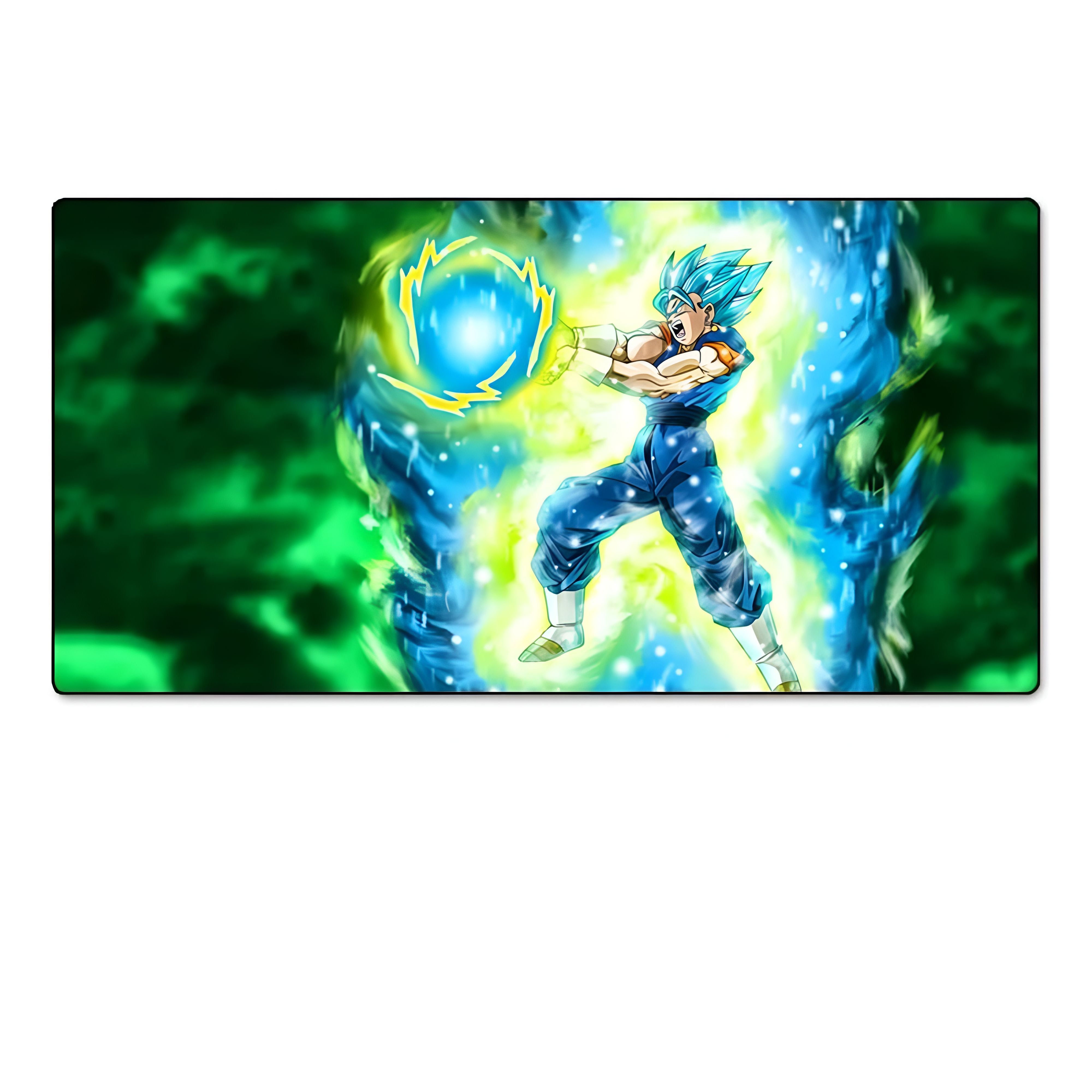 Tapis de souris Dragon Ball Vegetto en rage explosive