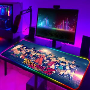 Tapis de souris RGB Sayajins Dragon Ball Z