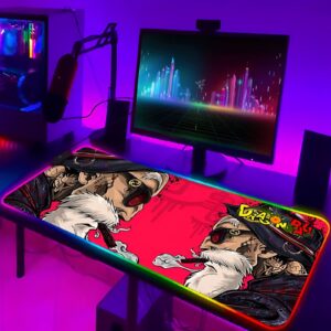 Tapis de Souris Dragon Ball Tortue Géniale Double RGB - Rouge
