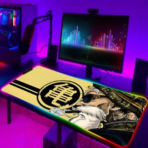 Tapis de souris Dragon Ball RGB jaune Tortue Géniale solo