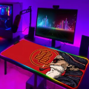 Tapis de souris Dragon Ball RGB rouge Tortue Géniale