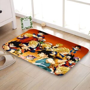 Tapis Dragon Ball famille des Saiyan