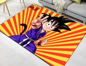 Tapis Goku GT Dragon Ball, tailles au choix