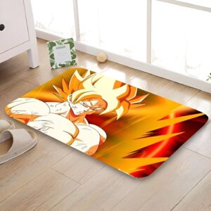 Tapis Dragon Ball Goku en Rage Saiyan