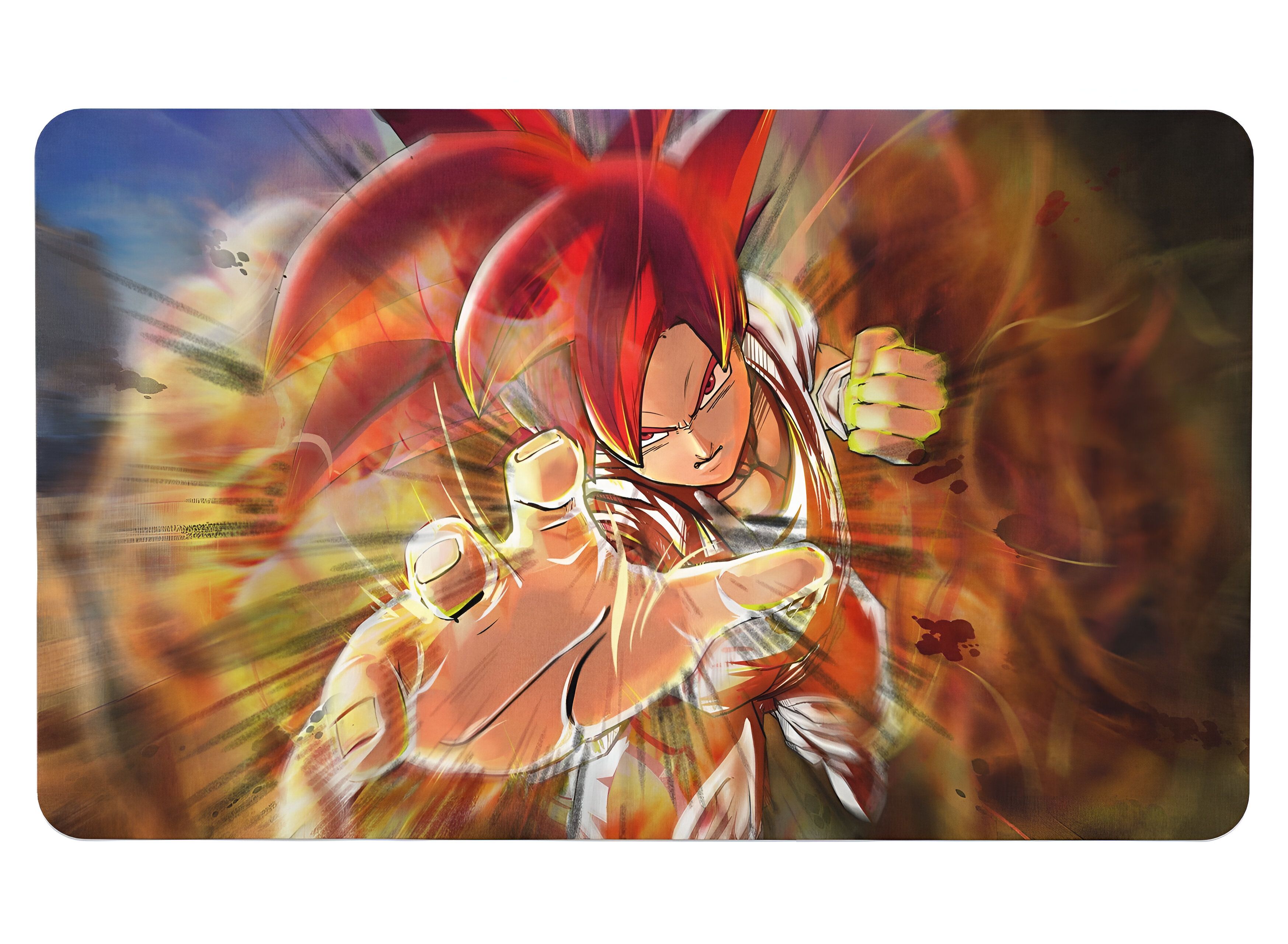 Tapis Goku Super Saiyan God pour univers Dragon Ball – Image 2