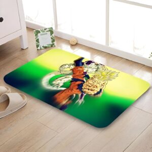 Tapis Dragon Ball avec Goku face à Freezer