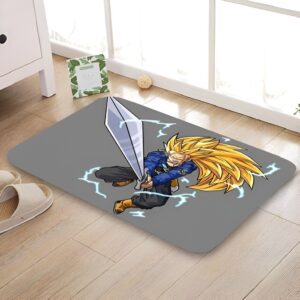 Tapis Trunks du Futur Dragon Ball, tailles 40x60cm et 50x80cm