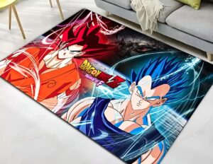 Tapis Dragon Ball Goku God et Vegeta