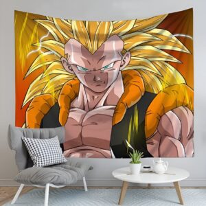 Toile Dragon Ball Gogeta SSJ3 150x100cm