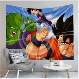 Toile Piccolo vs Goku 230x150cm