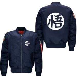 Bomber American Style DBZ noir, vert ou bleu