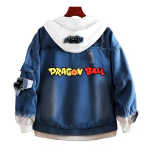 Veste Dragon Ball en jean du S au 5XL