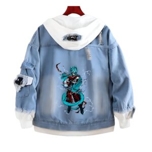 Veste en Jean Goku Super Saiyan Blue Dragon Ball
