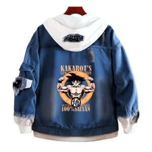 Veste en Jean Kakarot Saiyan Dragon Ball