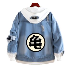 Veste Denim Kanji Kame Dragon Ball