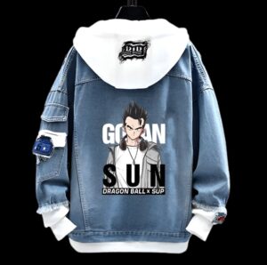 Veste Dragon Ball en jean avec Son Gohan