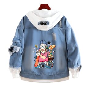 Veste en Jean Peace Tortue Géniale Dragon Ball