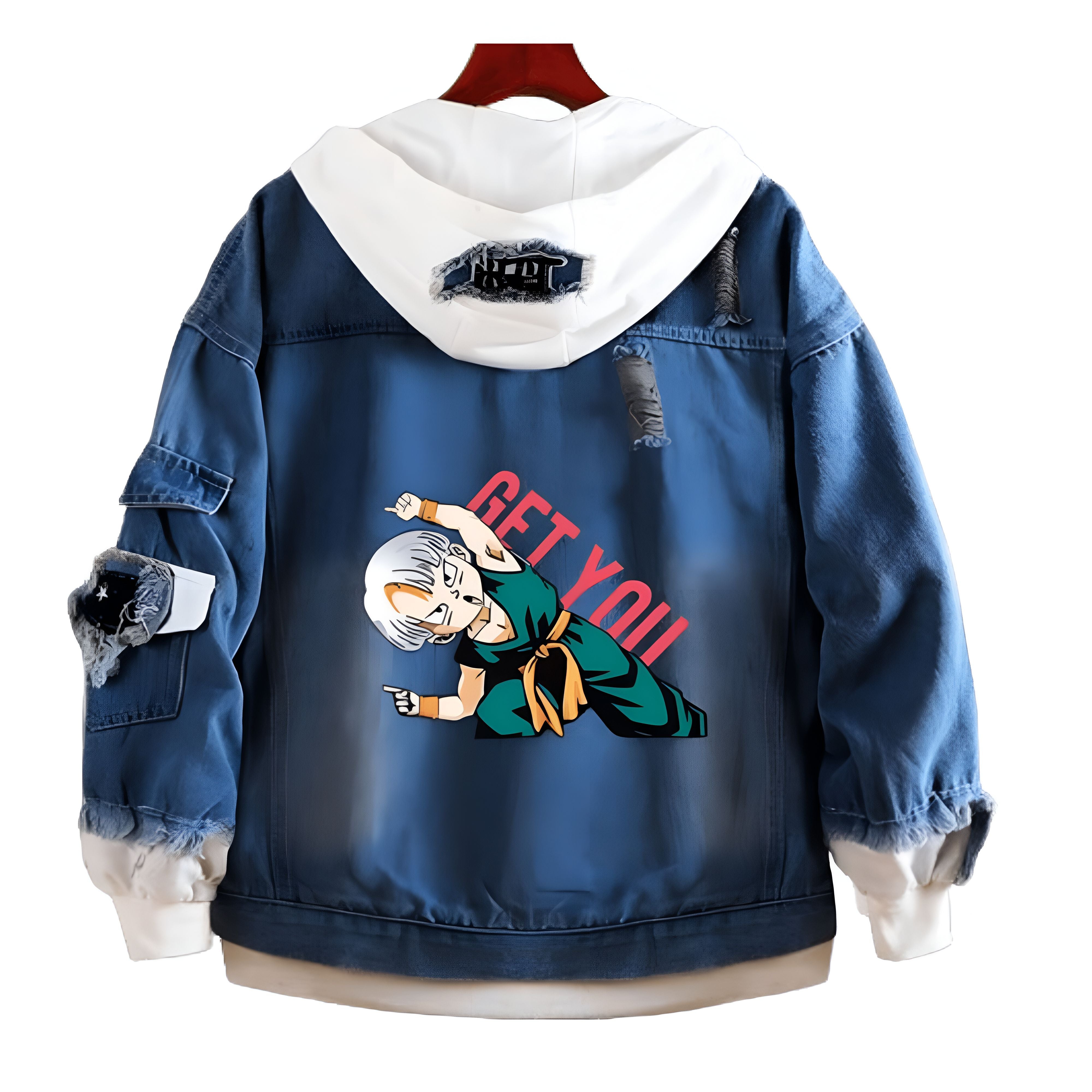 Veste en jean Trunks Fusion Dragon Ball
