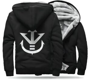 Veste polaire noire DBZ Famille Royale