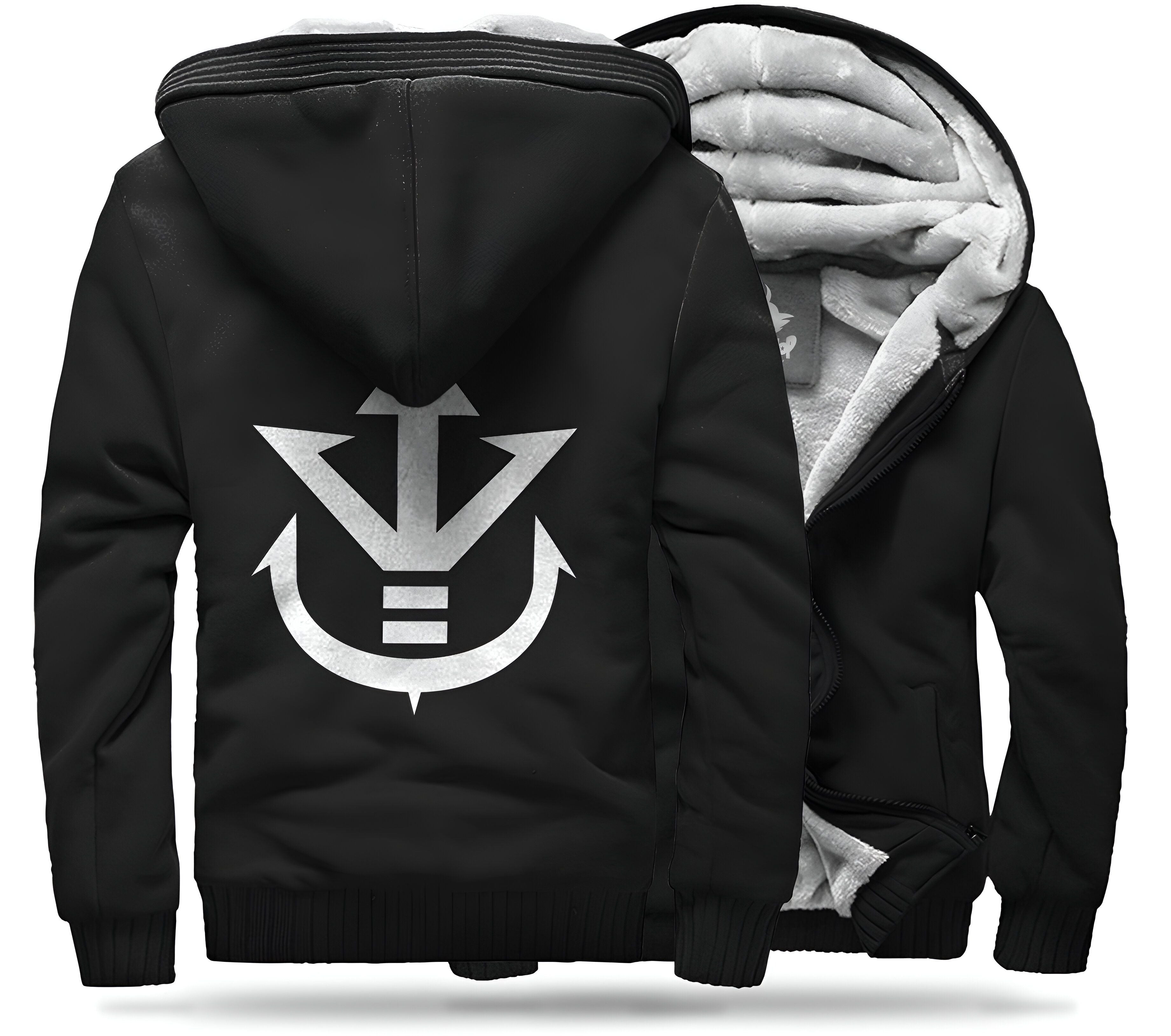 Veste polaire noire DBZ Famille Royale