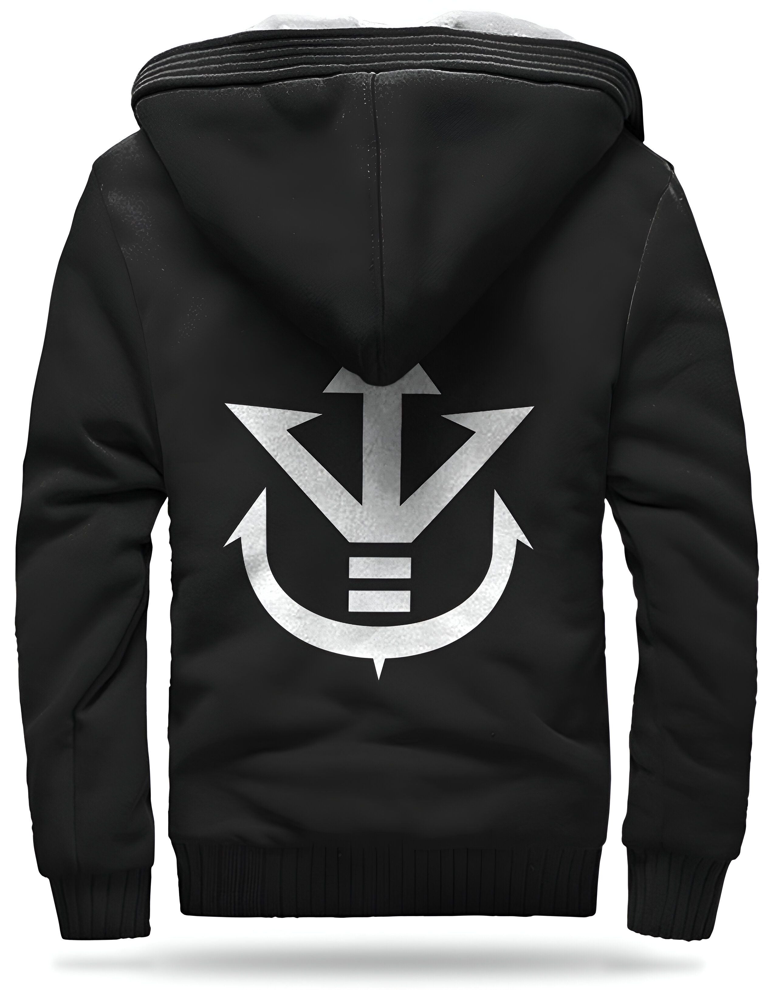 Veste polaire noire DBZ Famille Royale – Image 2