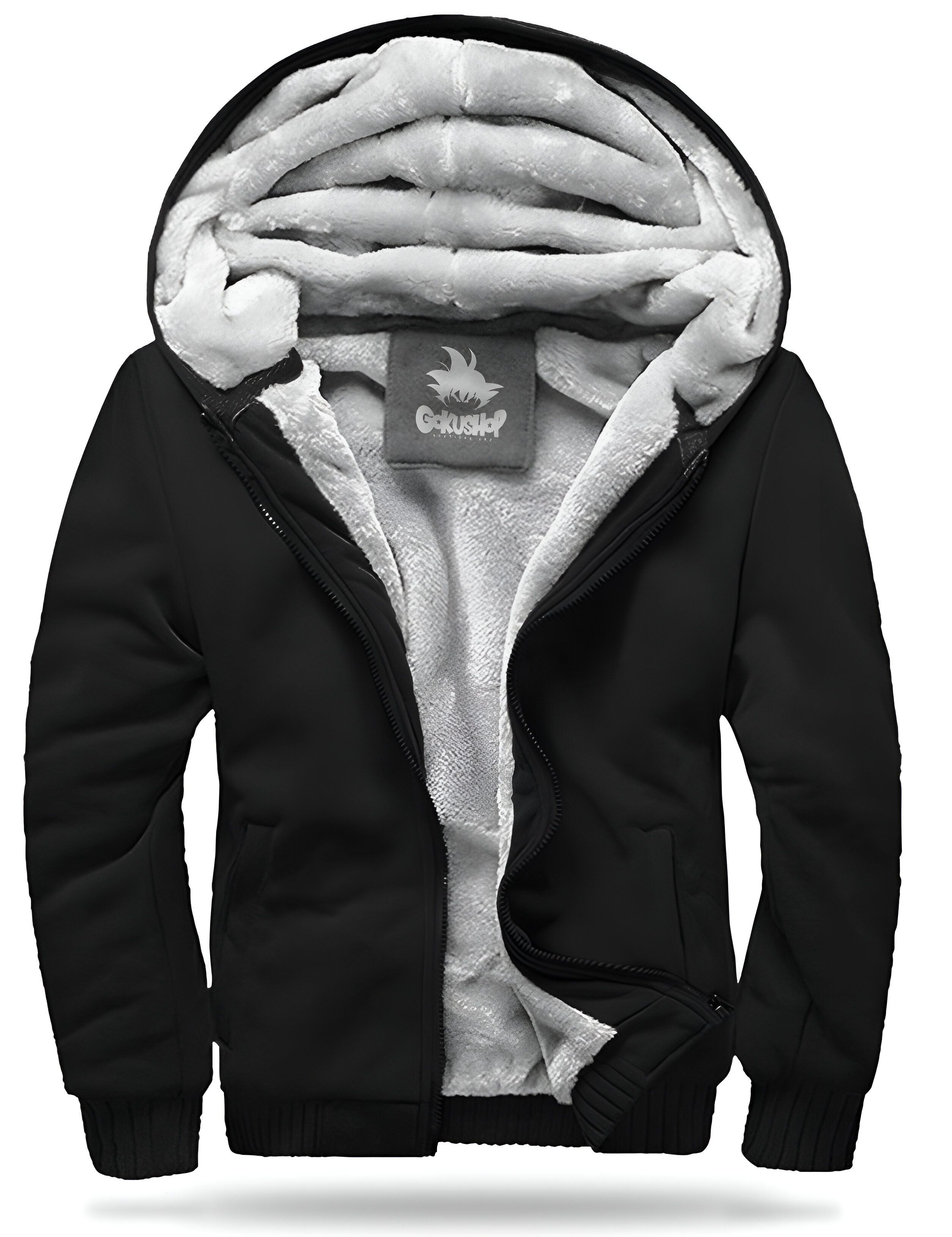 Veste polaire noire DBZ Famille Royale – Image 3