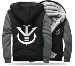 Veste polaire DBZ Famille Royale noir et gris