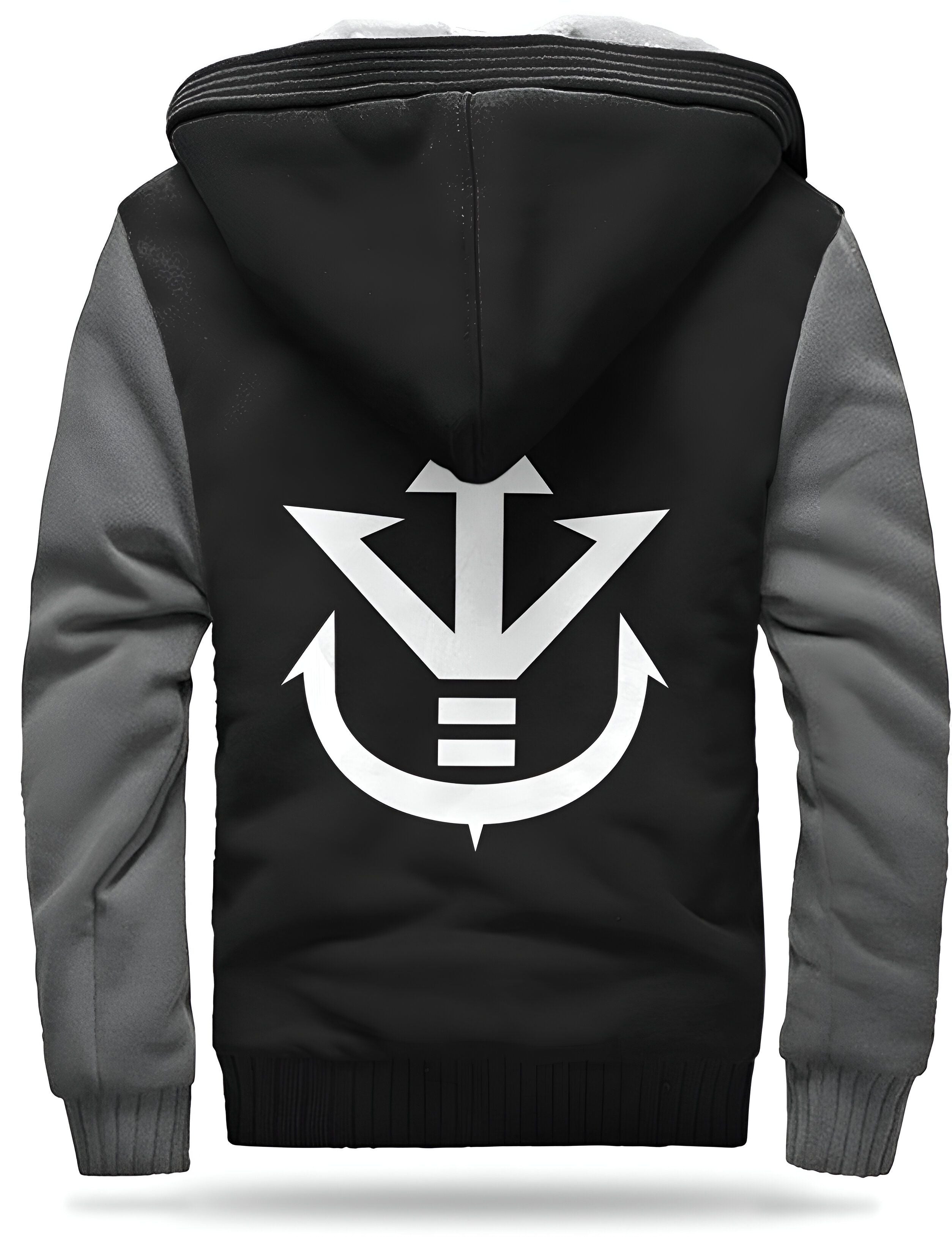Veste polaire DBZ Famille Royale noir et gris – Image 3