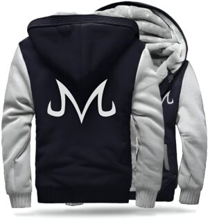 Veste polaire Majin DBZ bleu et blanc