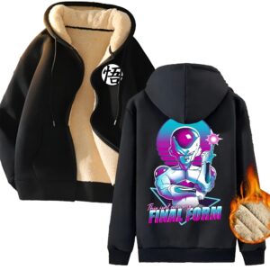 Veste polaire Dragon Ball avec Freezer Forme Finale